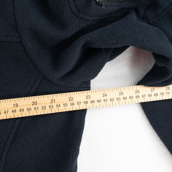 Columbia Fleece Jacket Womens XL Black Full Zip With Pockets - Picture 6 of 13